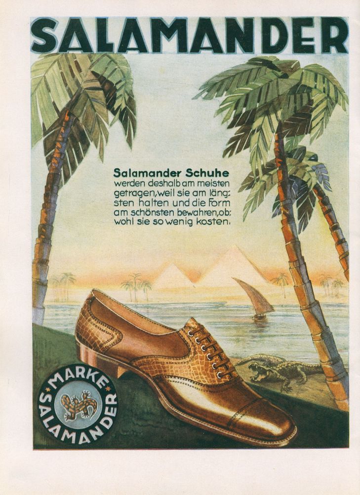 Salamander Werbung