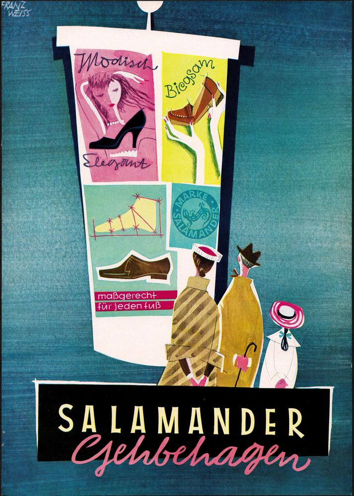 Gehbehagen Salamander